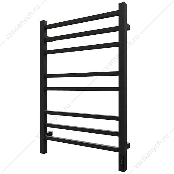 УТ000034454 Полотенцесушитель 50х80 электрический 130Вт Grois Alex GR-102 П8 black mat U GROIS (Россия) купить в Тюмени (Ван Саныч™)